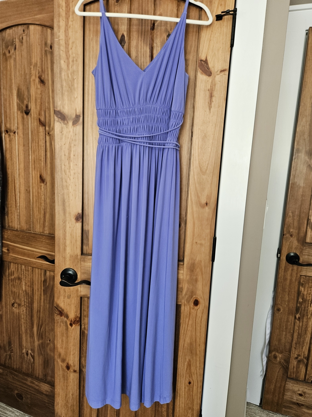 Periwinkle Blue sleeveless maxi dress by White House Black Market - Picture 2 of 7